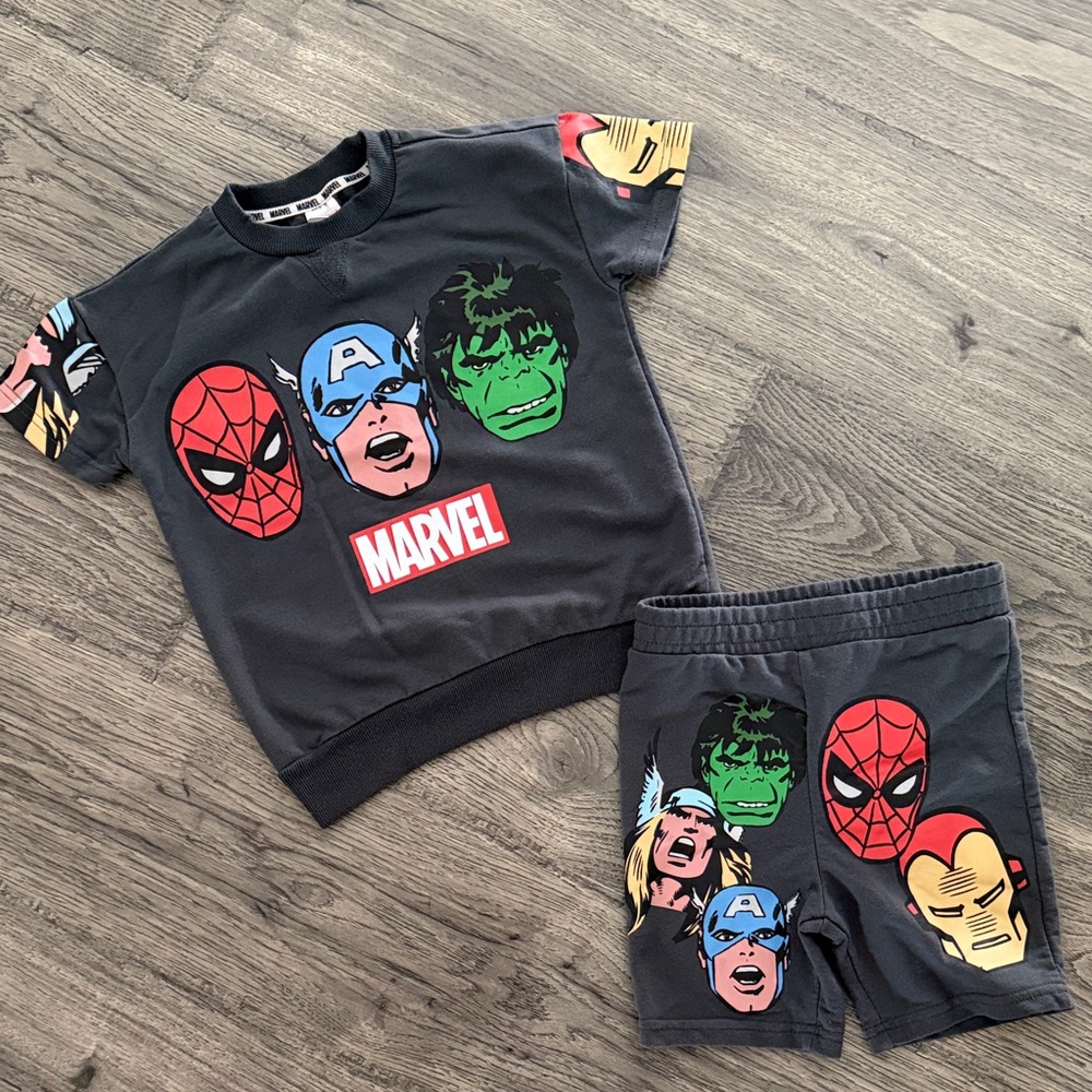 Marvel Avengers 2 Piece Toddler Set